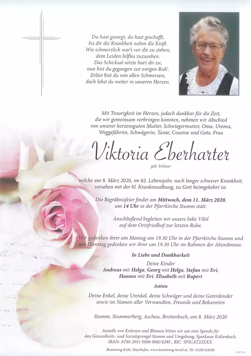 Parte von Viktoria Eberharter